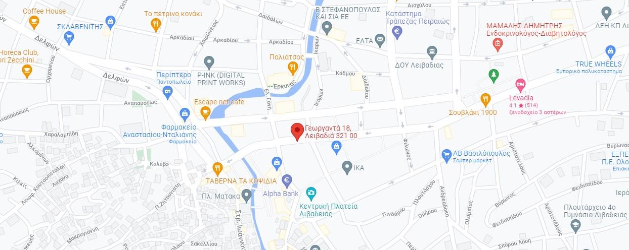 Liakos Urology Map